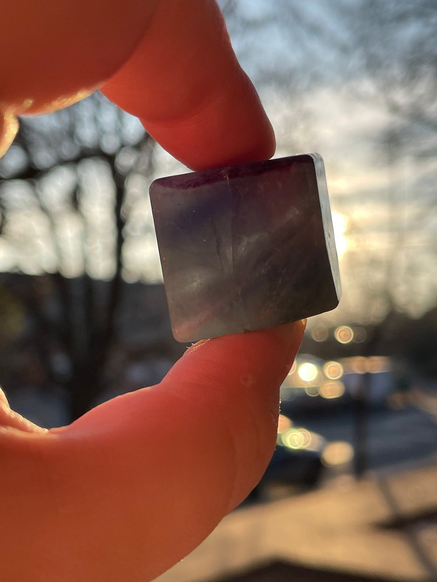 Rainbow Fluorite Crystal Cubes