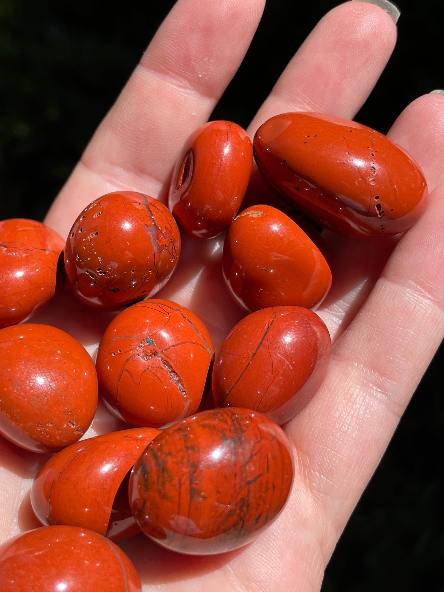 Red Jasper Tumbles
