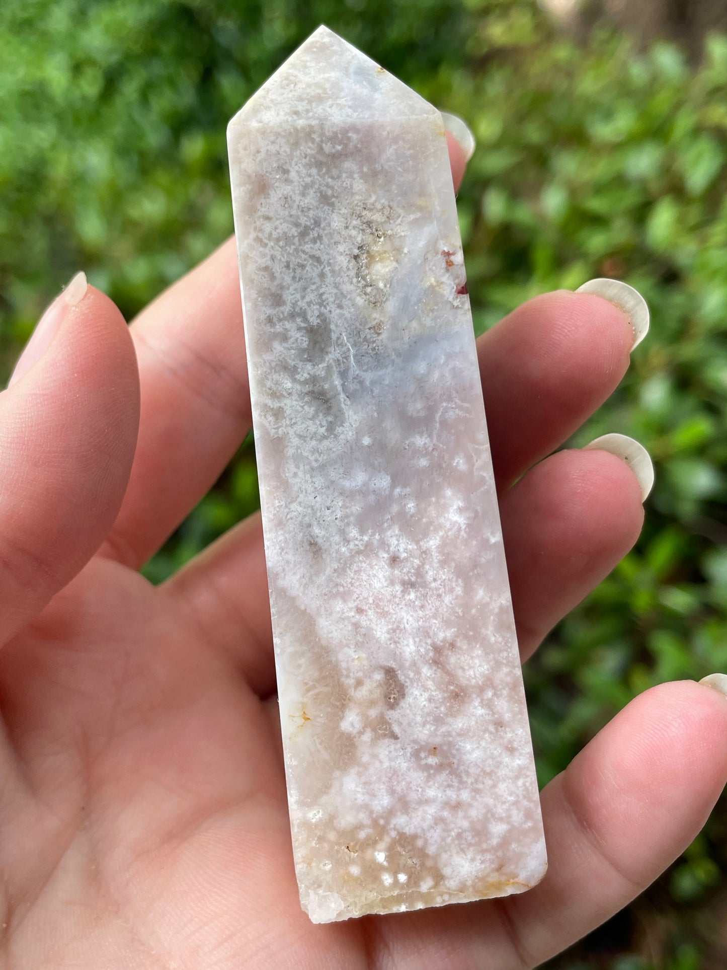 Pink Amethyst Crystal Tower