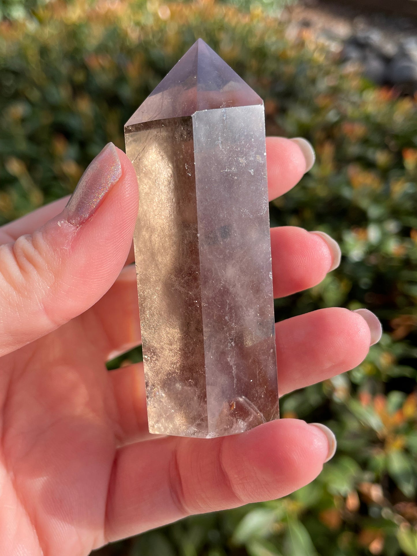 Smokey Quartz Crystal Tower