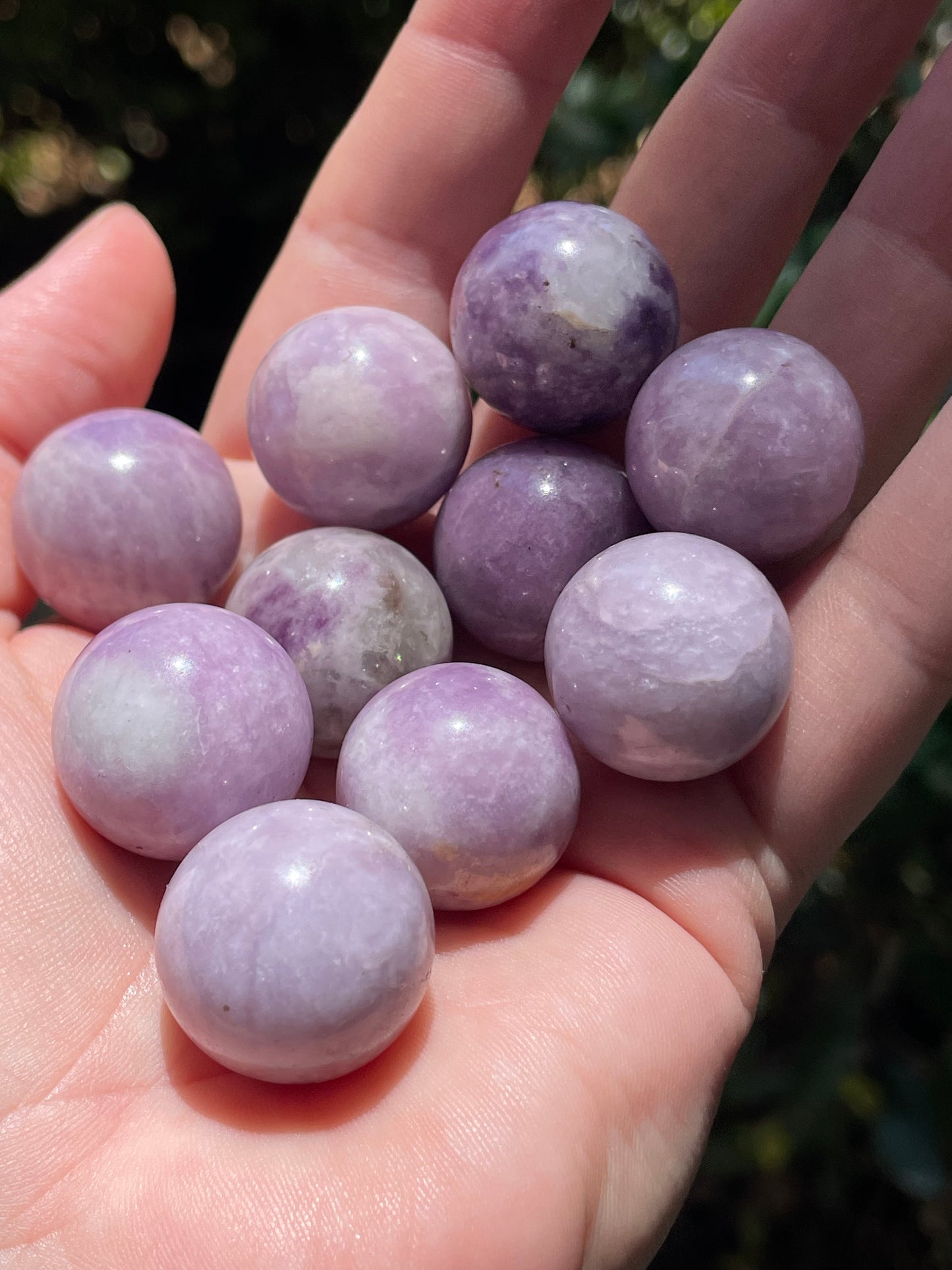 Lepidolite Mini Spheres