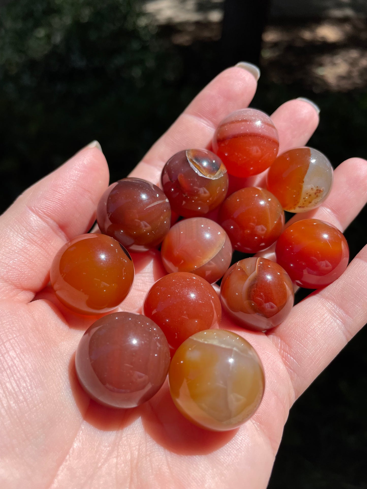 Carnelian Mini Spheres