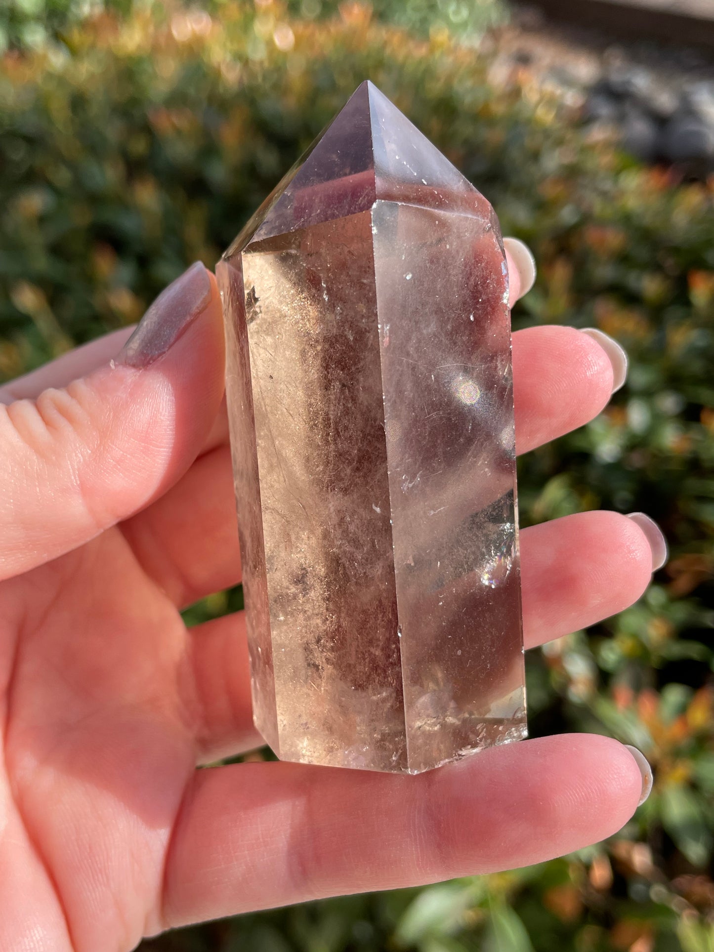 Smokey Quartz Crystal Tower