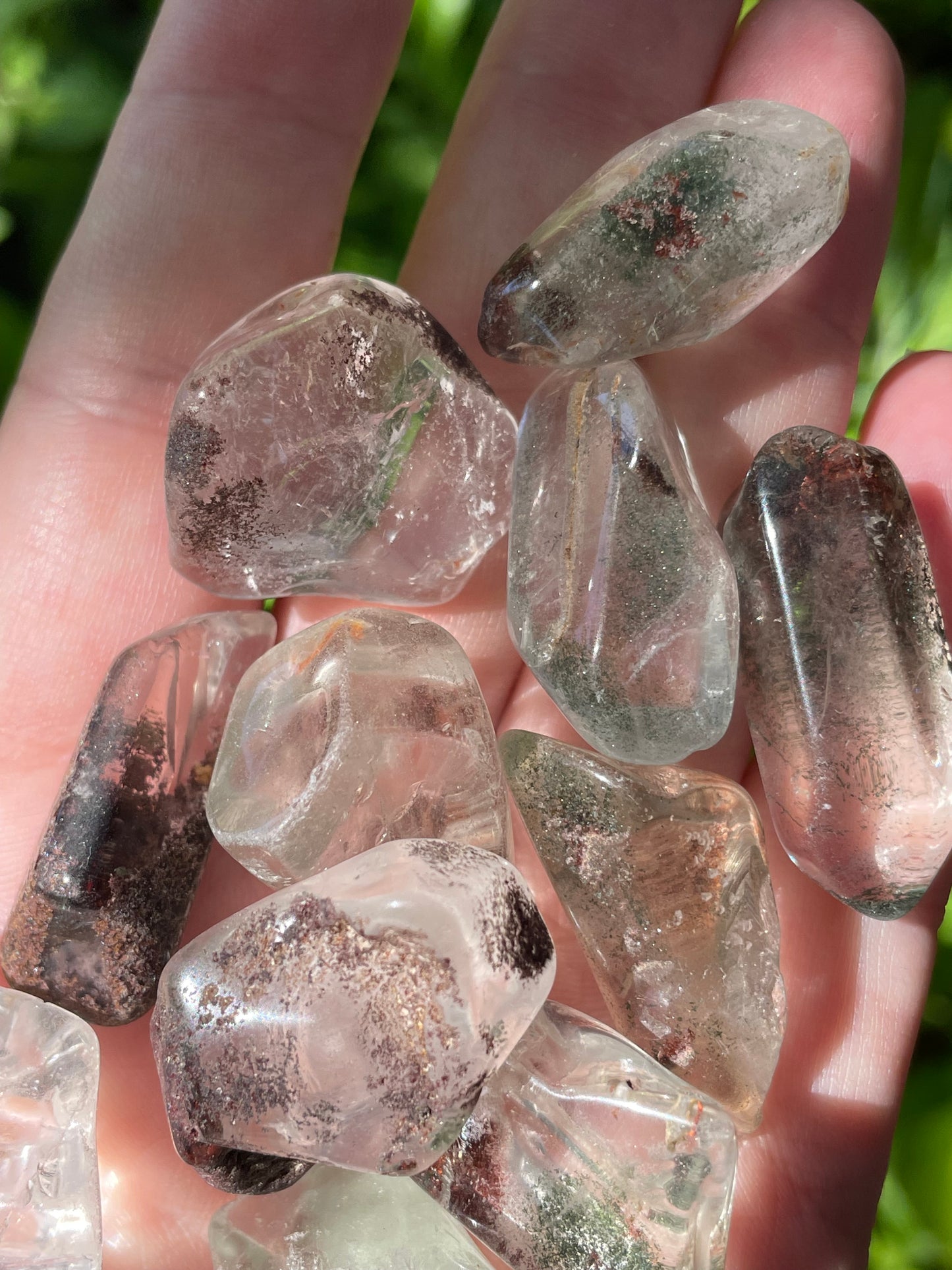 Garden Quartz Polished Crystals