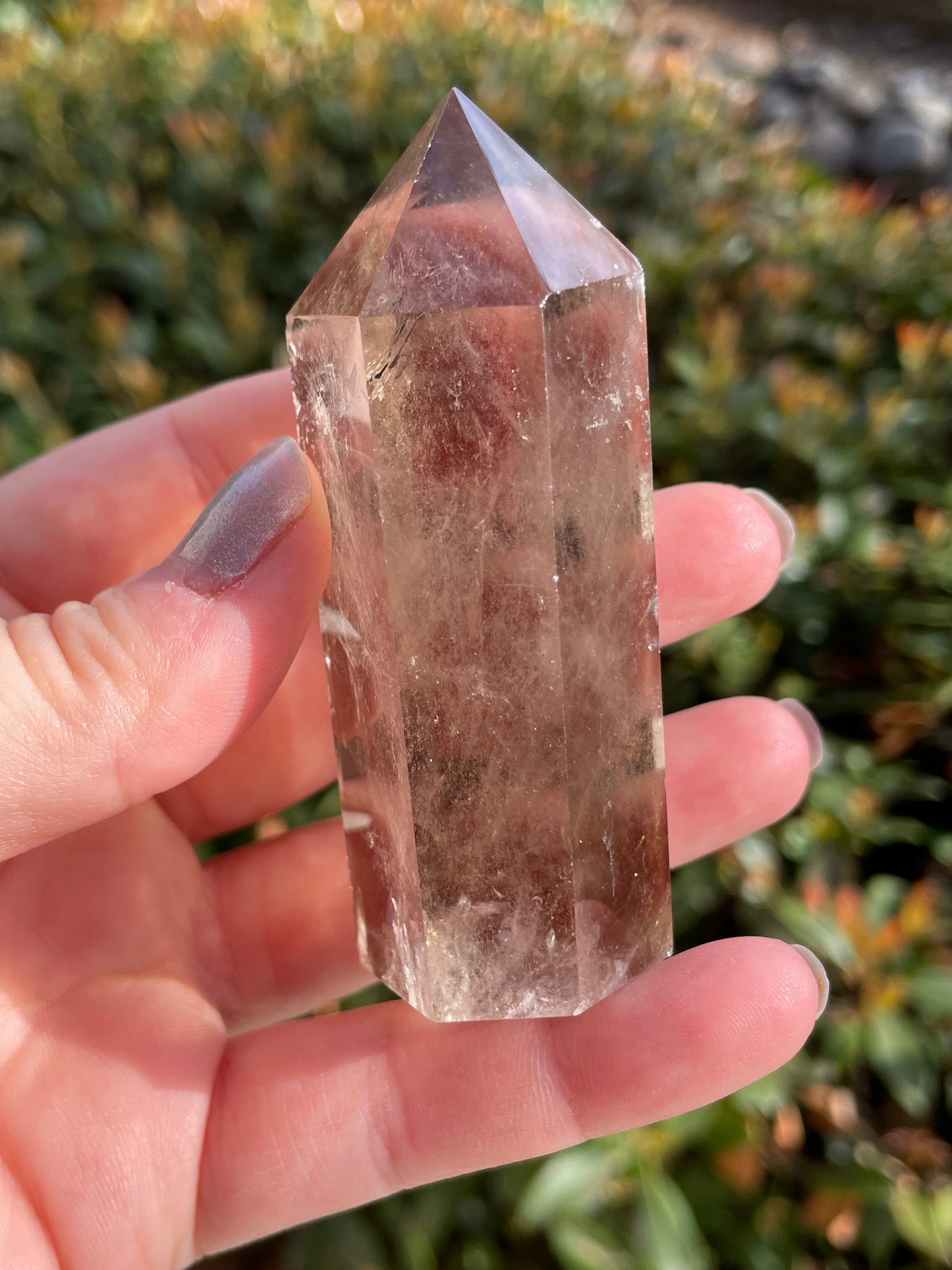 Smokey Quartz Crystal Tower