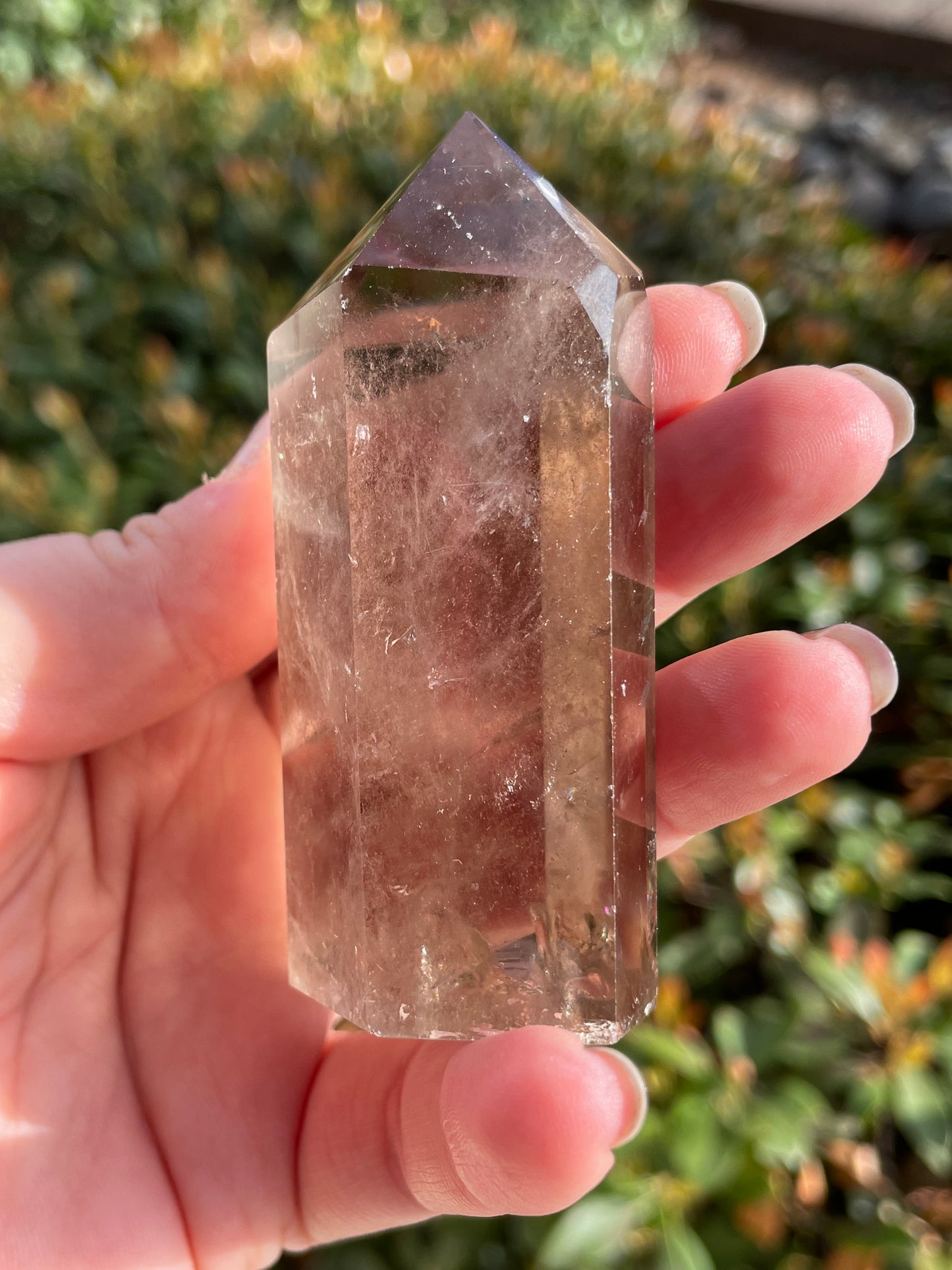 Smokey Quartz Crystal Tower
