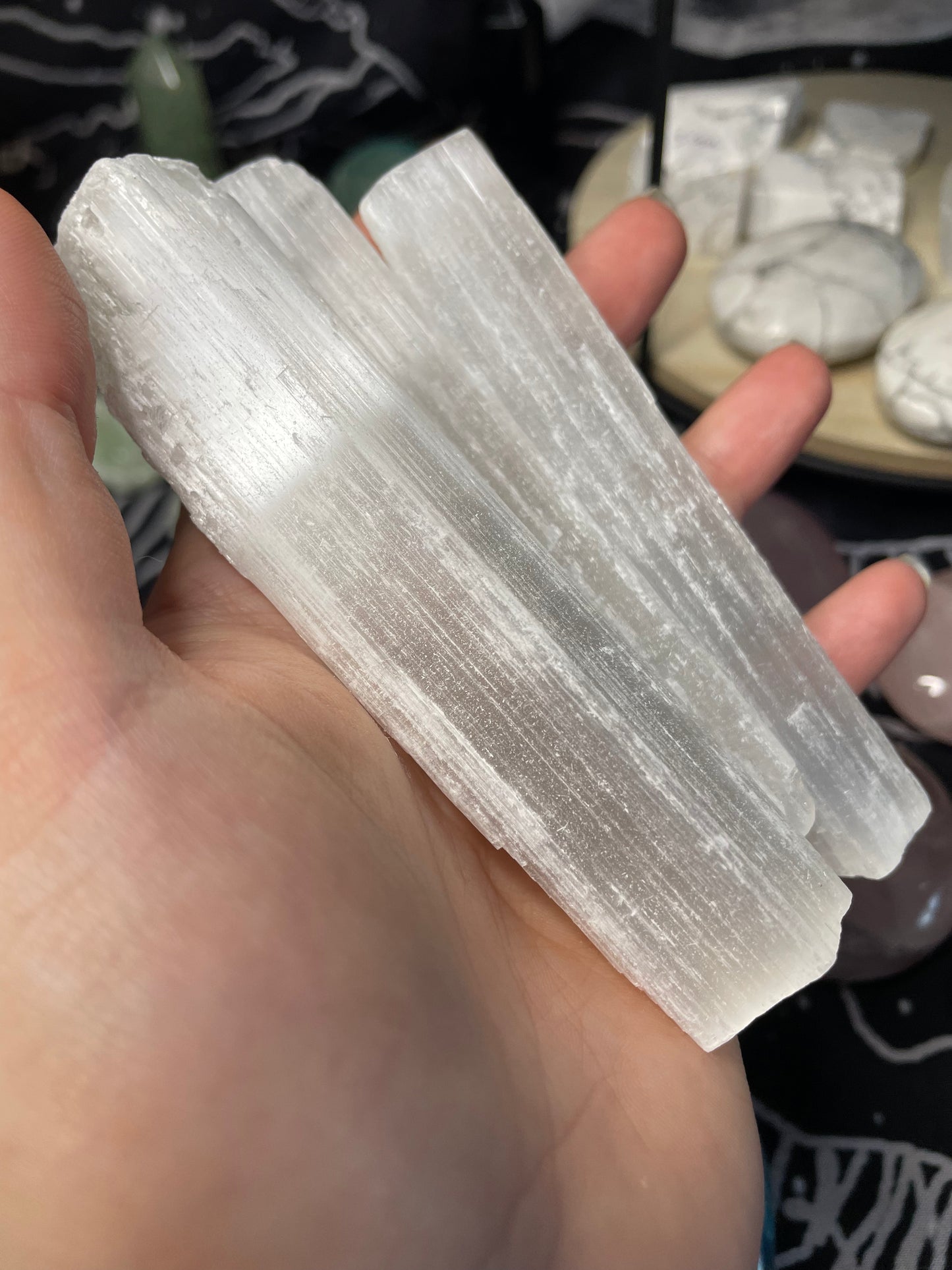 Satin Spar Selenite Sticks