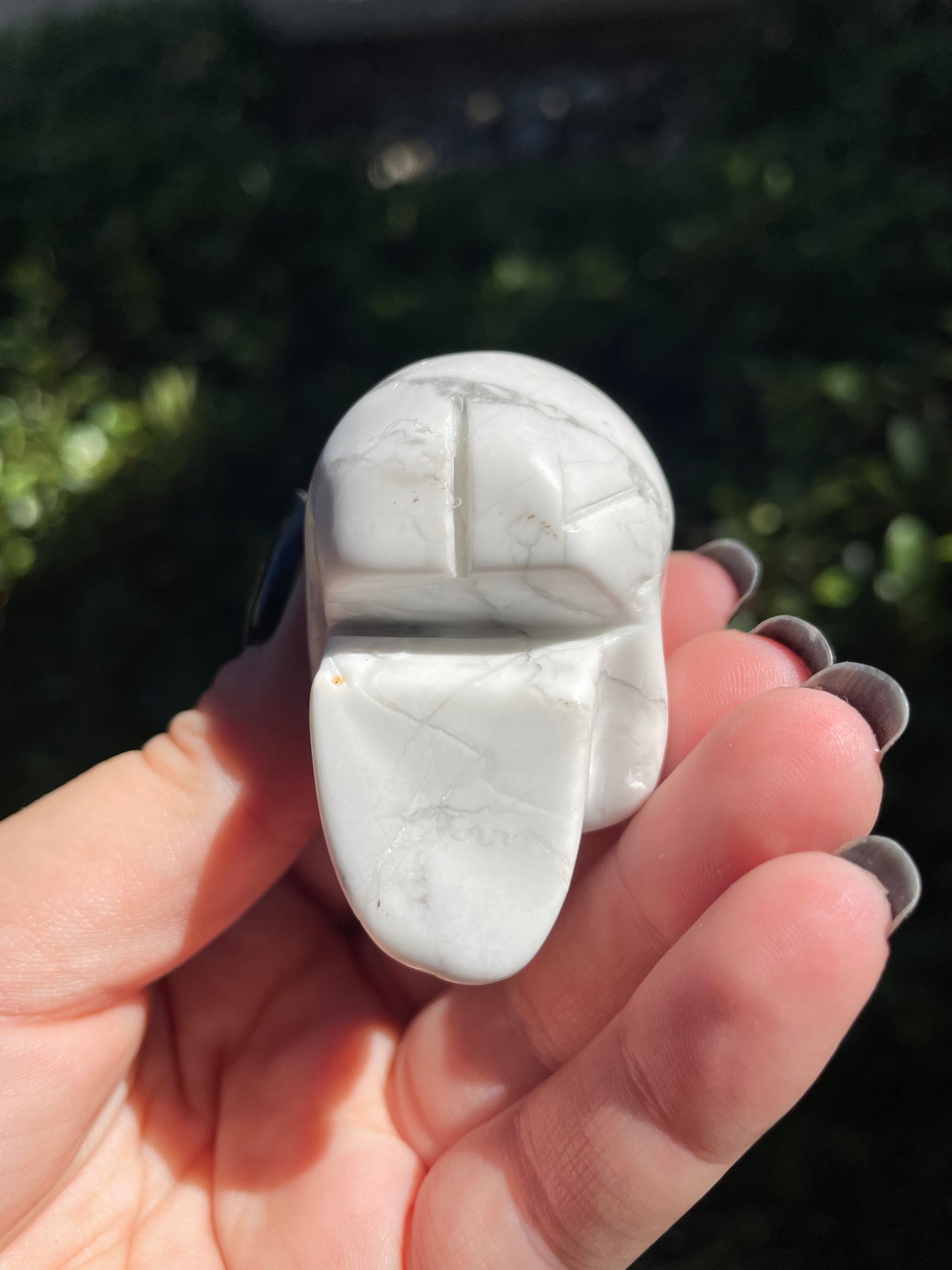 2” Howlite Crystal Skull