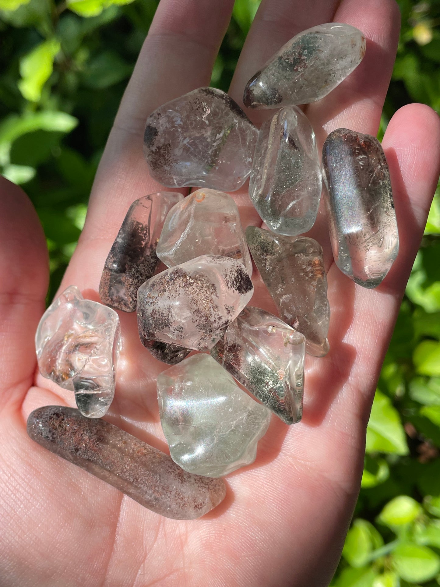 Garden Quartz Polished Crystals