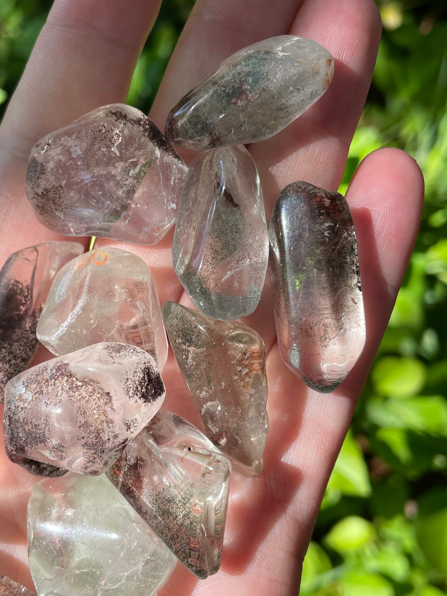 Garden Quartz Polished Crystals
