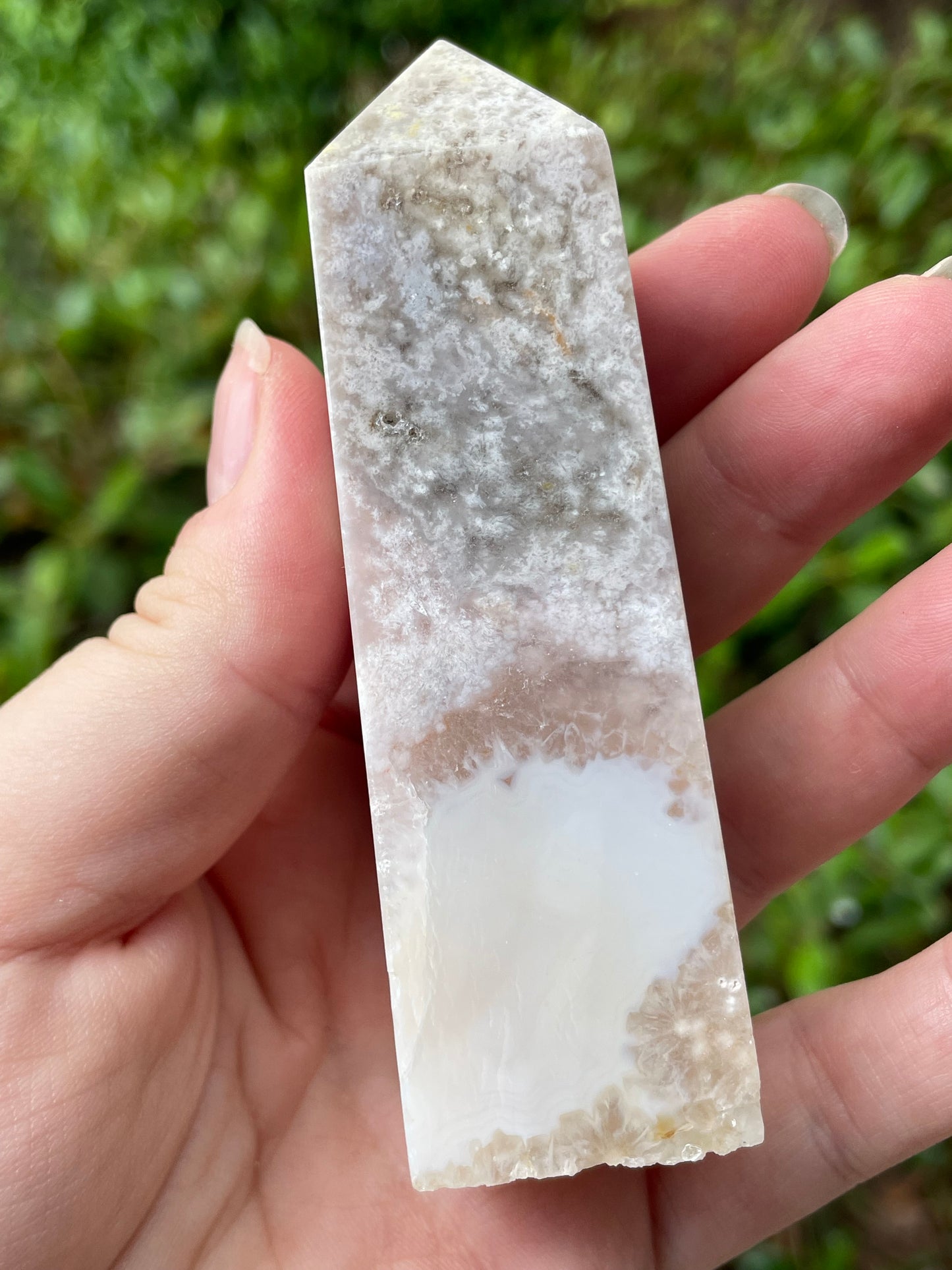 Pink Amethyst Crystal Tower