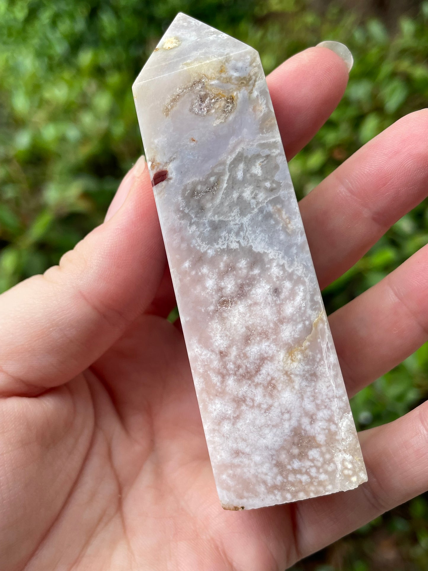 Pink Amethyst Crystal Tower