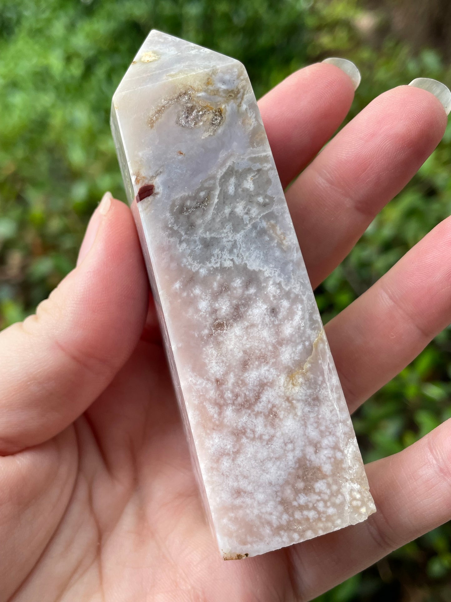 Pink Amethyst Crystal Tower