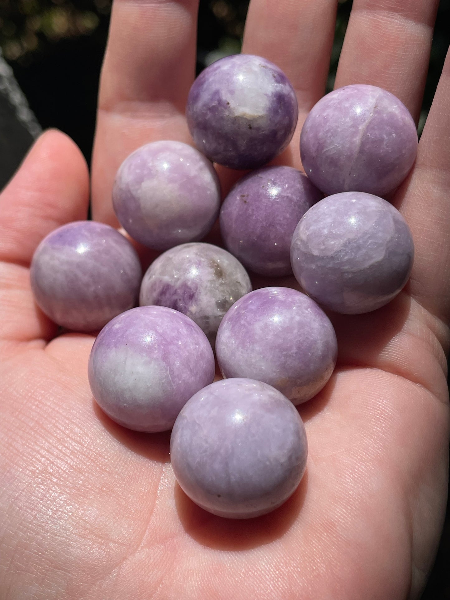 Lepidolite Mini Spheres