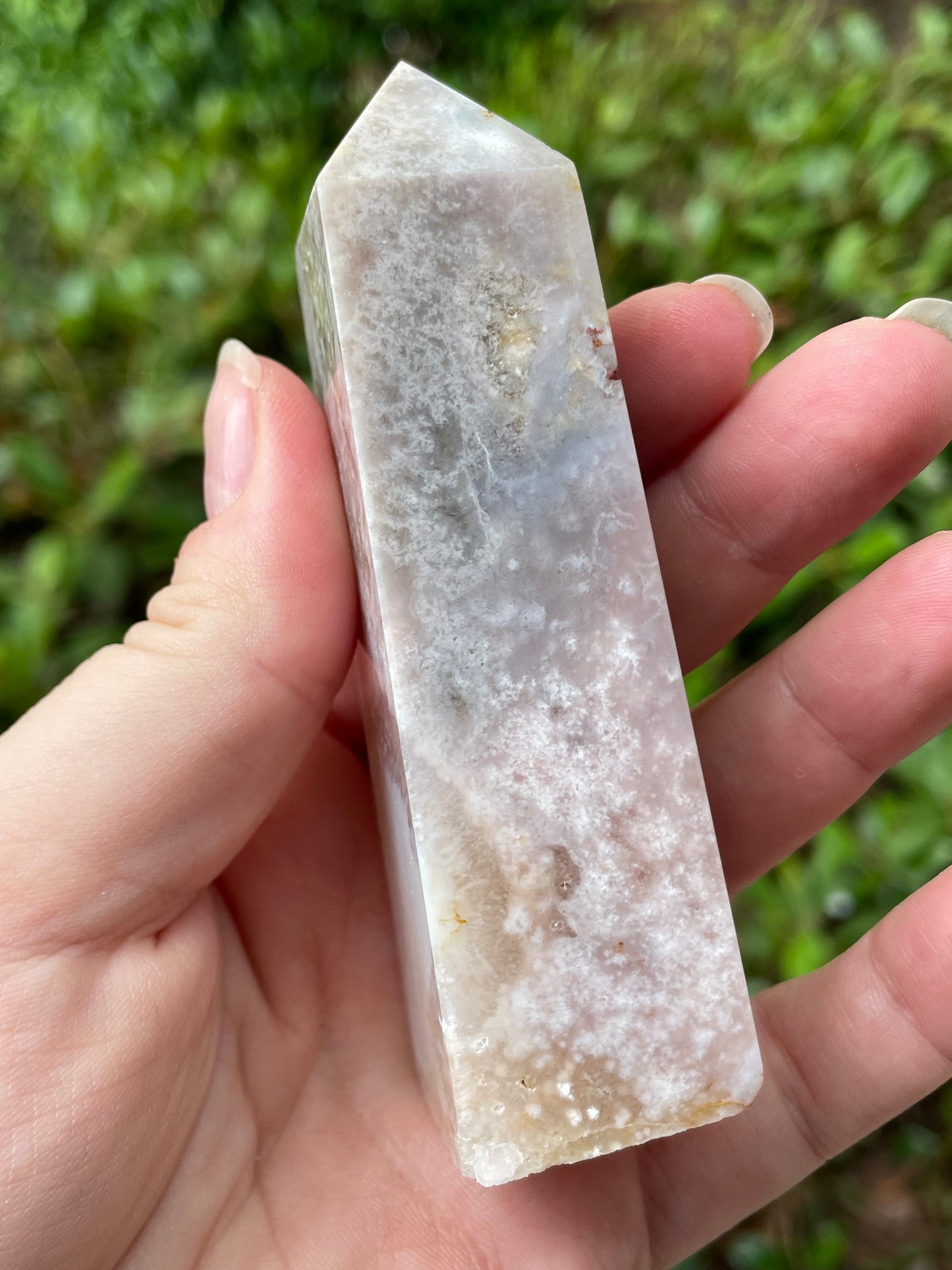 Pink Amethyst Crystal Tower