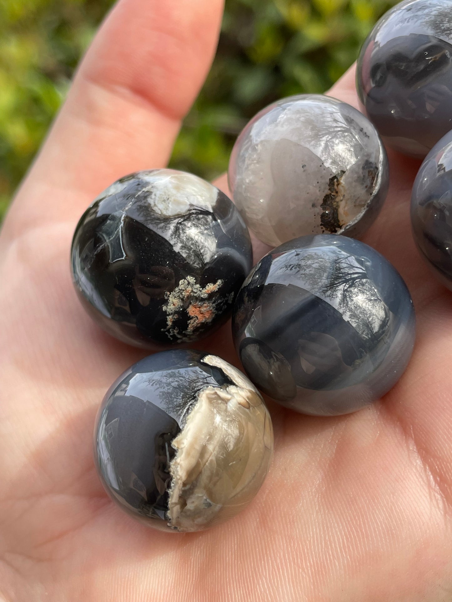 Volcano Agate 1” Spheres