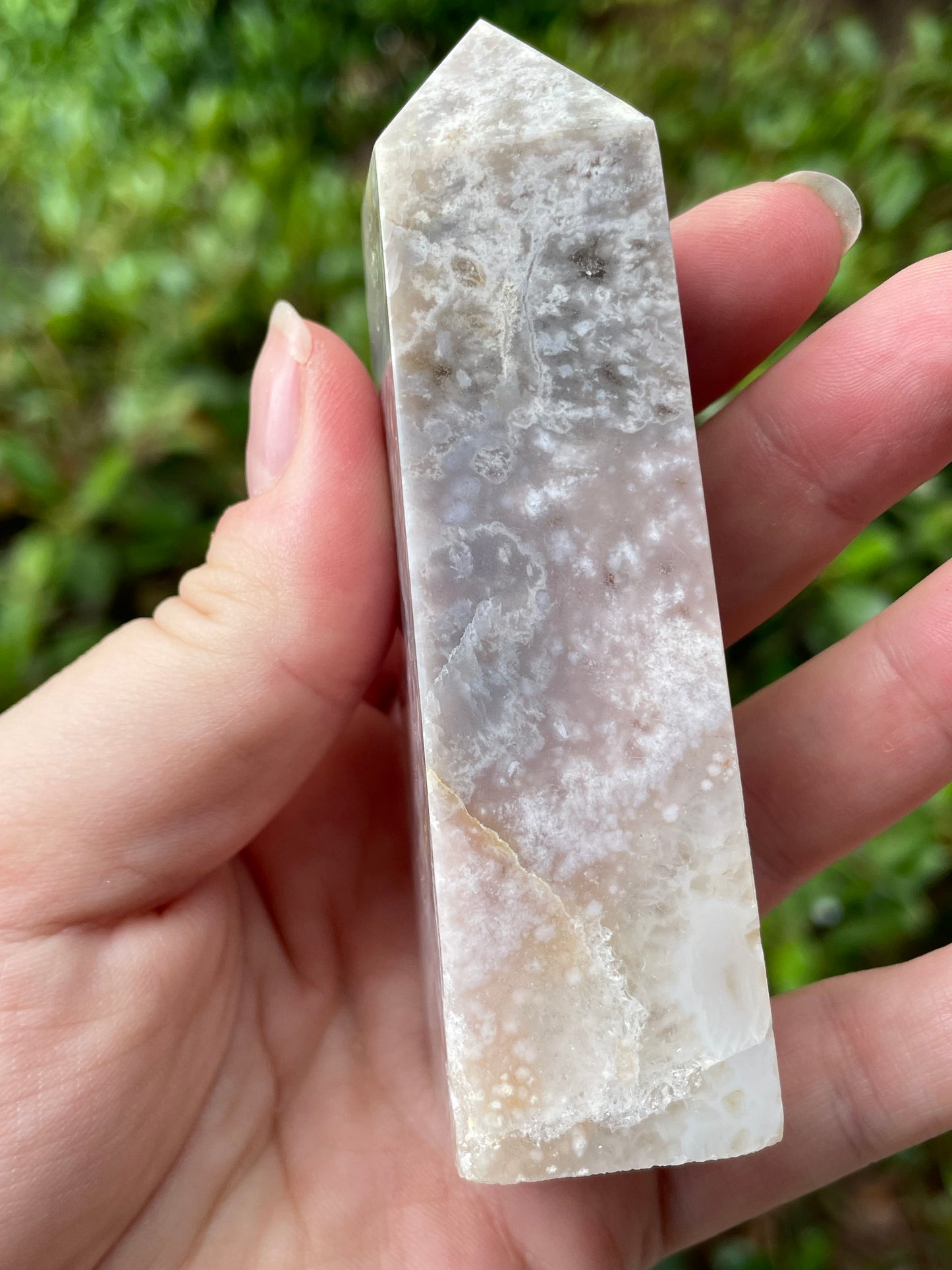 Pink Amethyst Crystal Tower