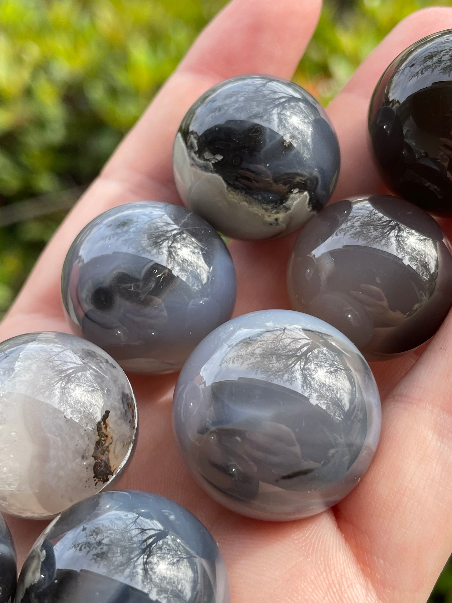 Volcano Agate 1” Spheres