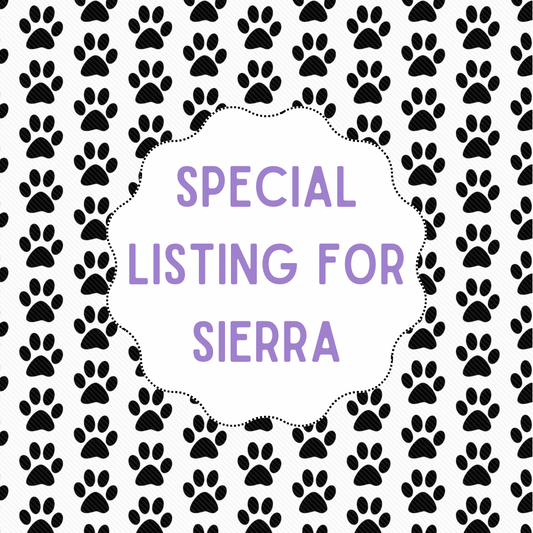 Special Listing for Sierra