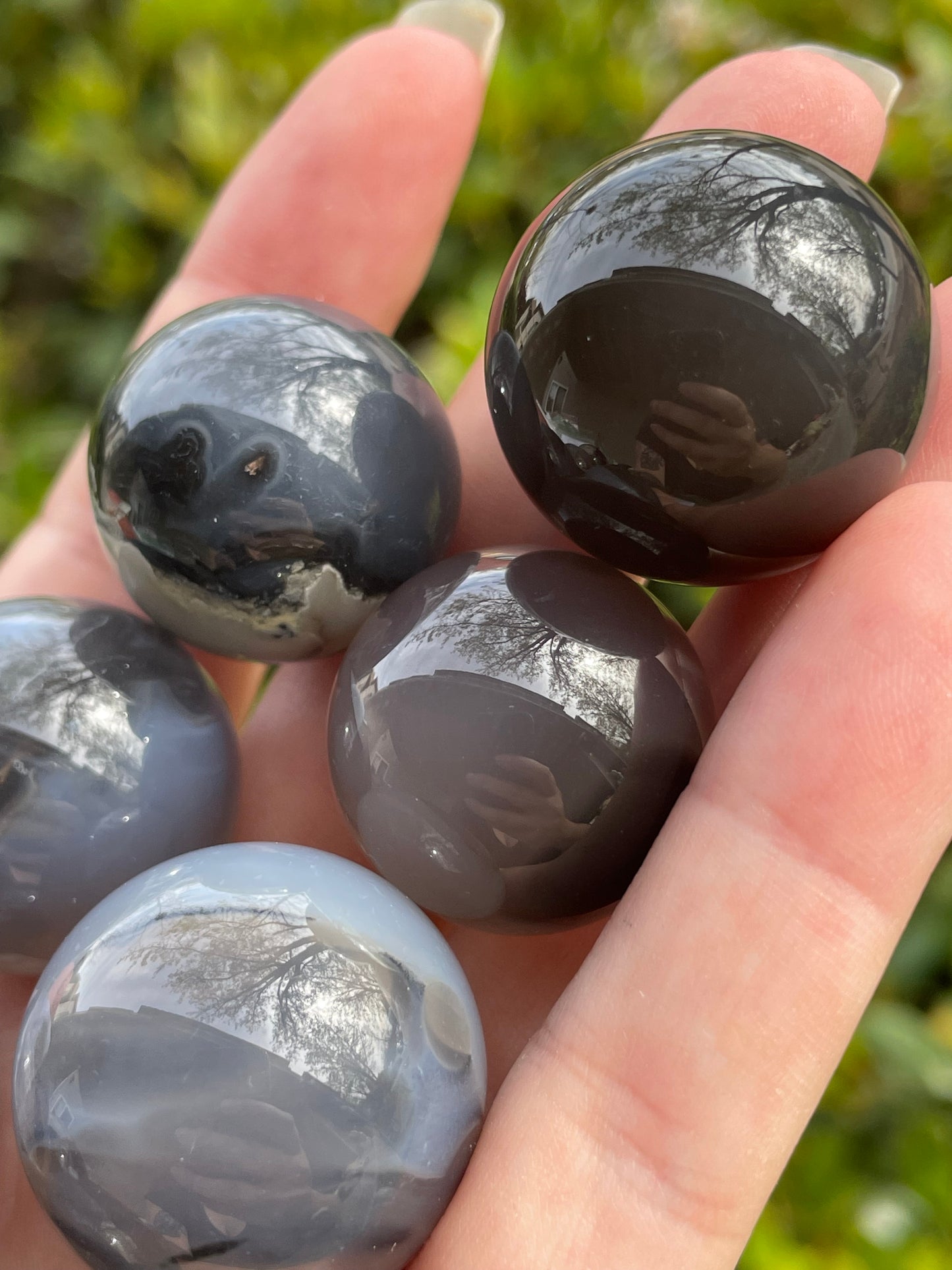 Volcano Agate 1” Spheres