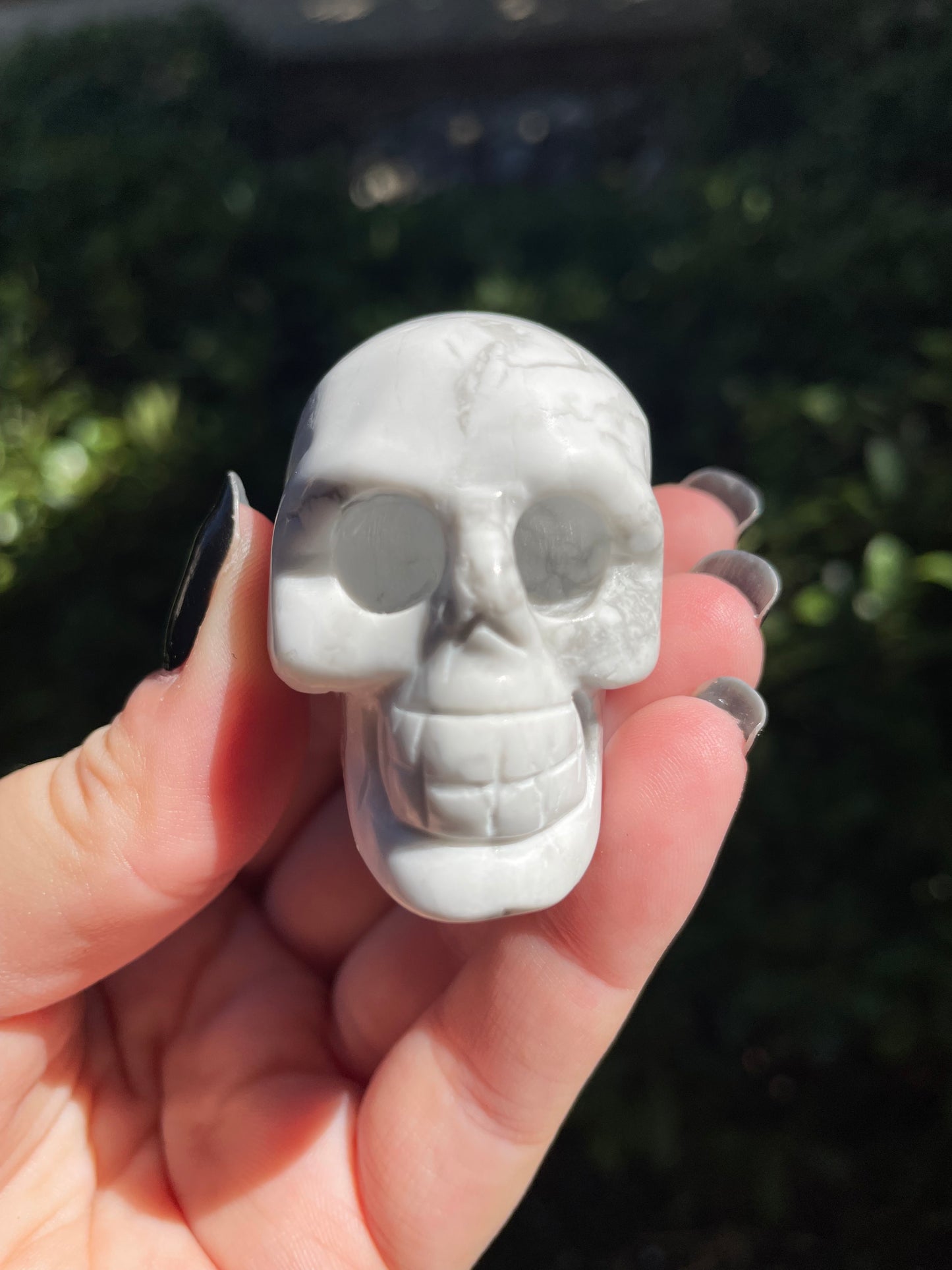 2” Howlite Crystal Skull