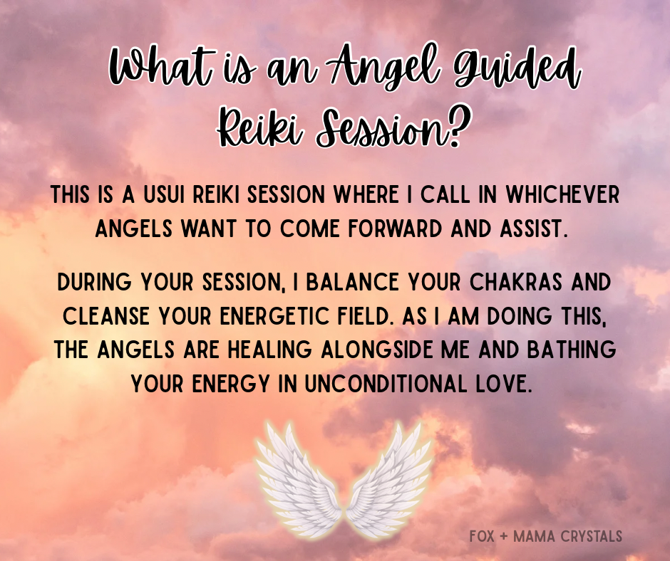 Remote Angel Guided Reiki Healing Session
