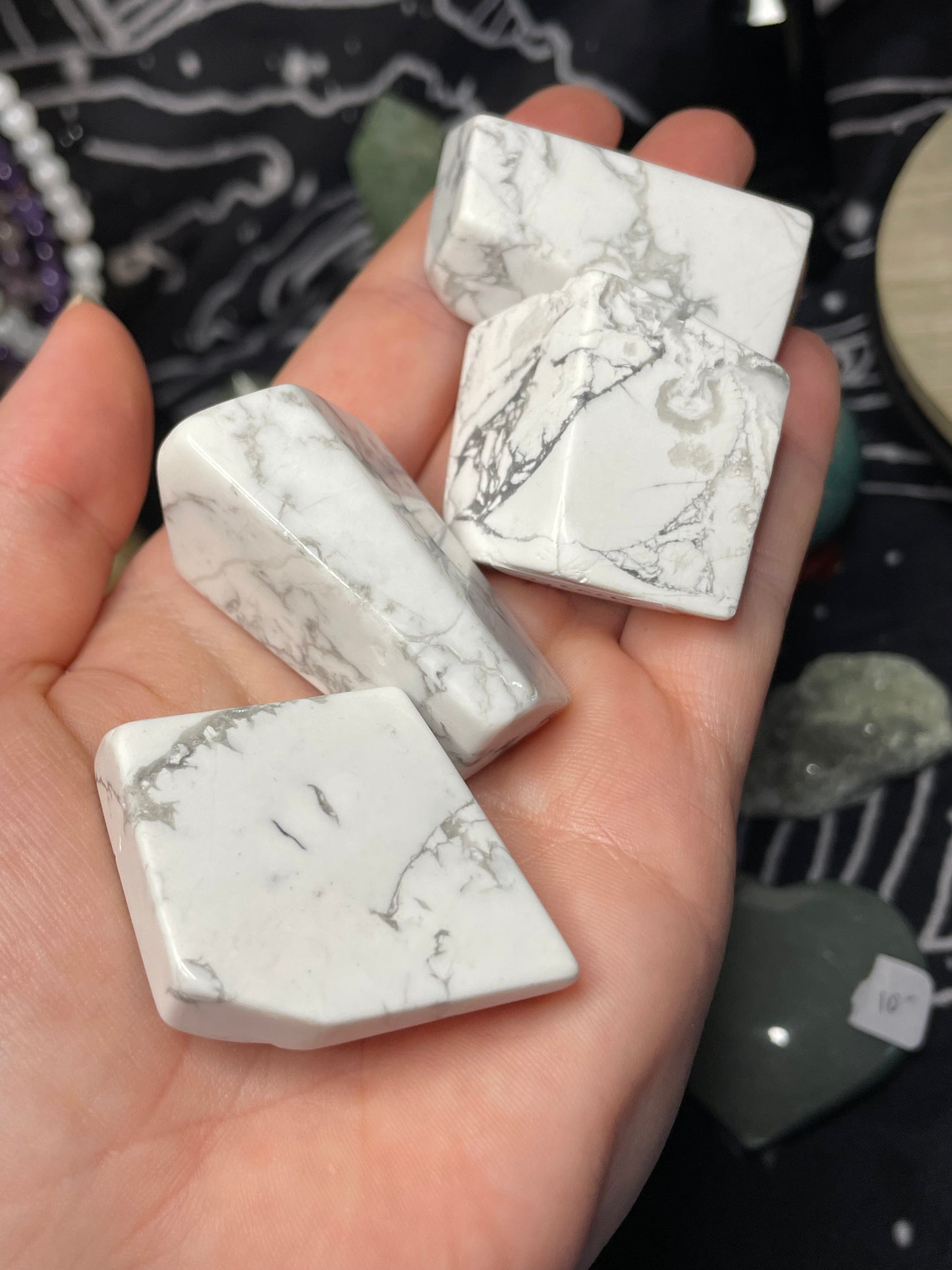 Howlite Polished Freeforms
